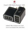 3 port wall charger 5v 3.1a 15w